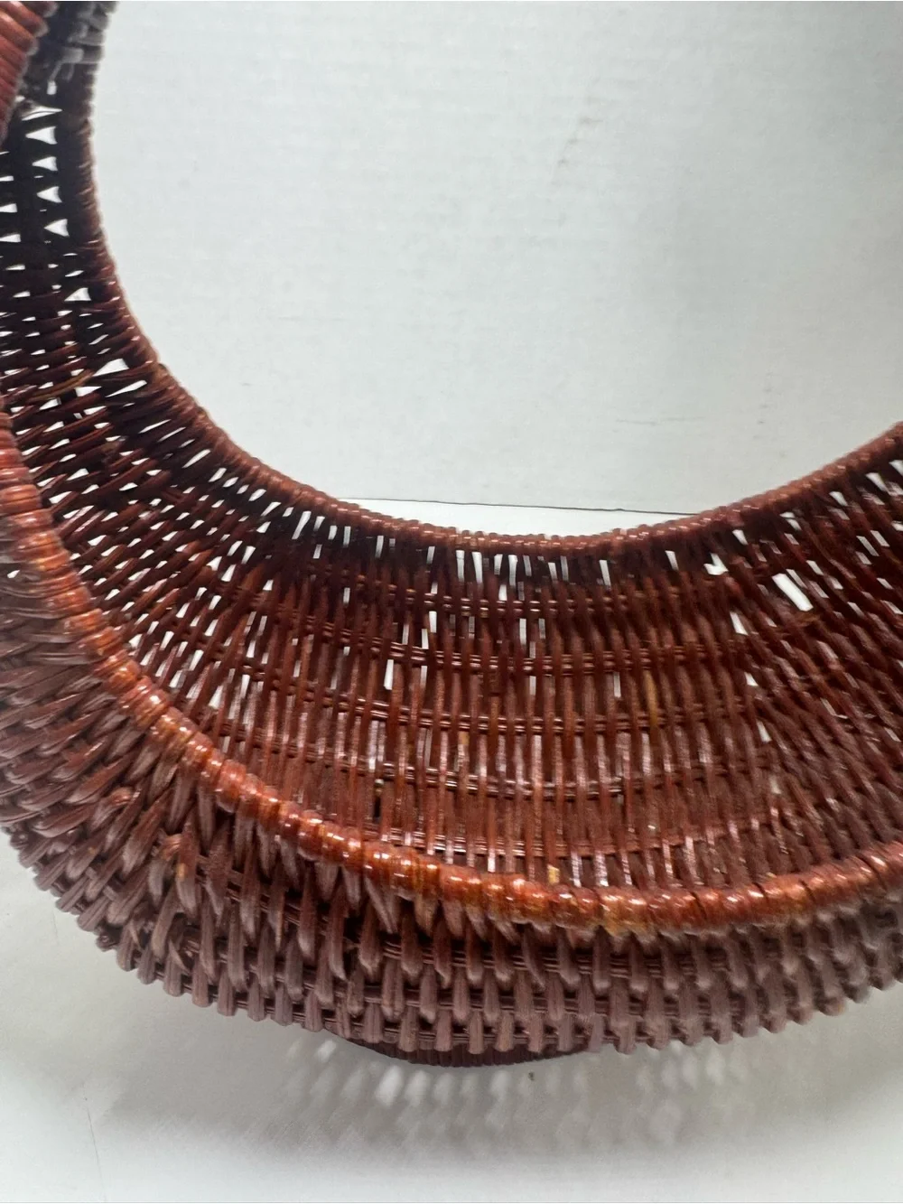 None vintage birdbasket